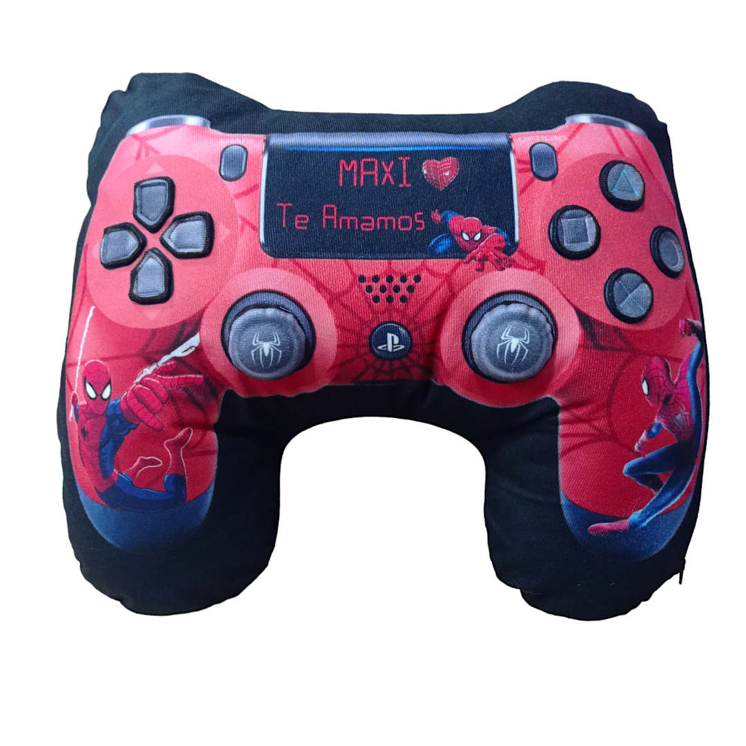 Cojin Forma Control Video juegos play 4 Spiderman