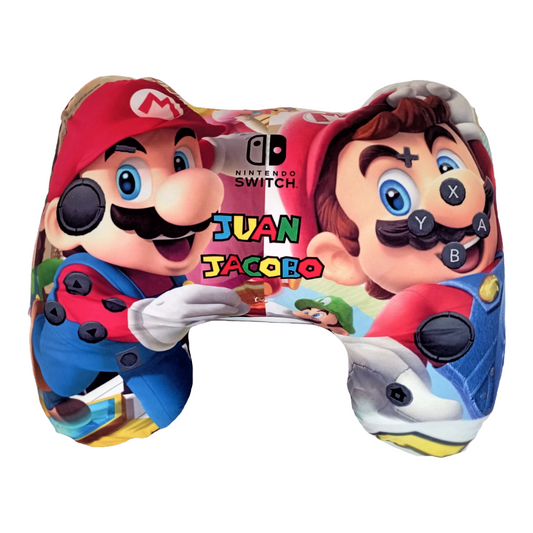 Cojin Forma Control Video juegos Mario Bros
