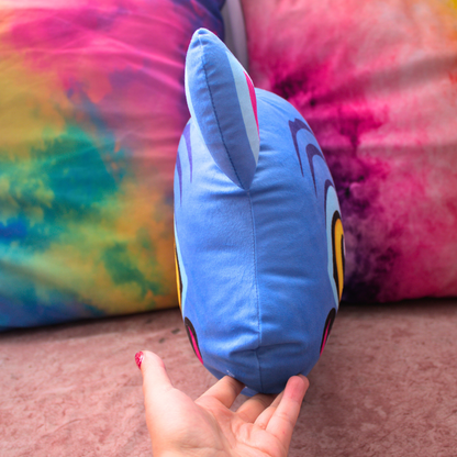 Cojín Gato Azul Derpy Tiger Guerreras Kpop