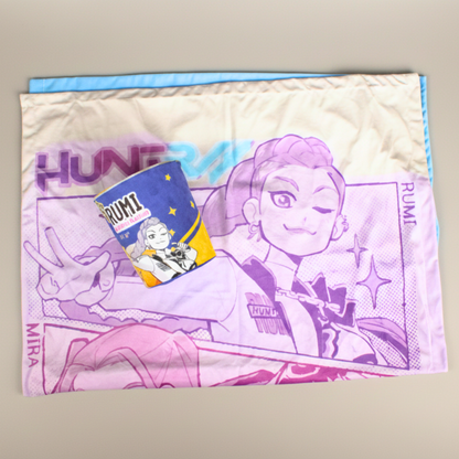 Cobija Guerreras Kpop + Empaque tipo Ramen