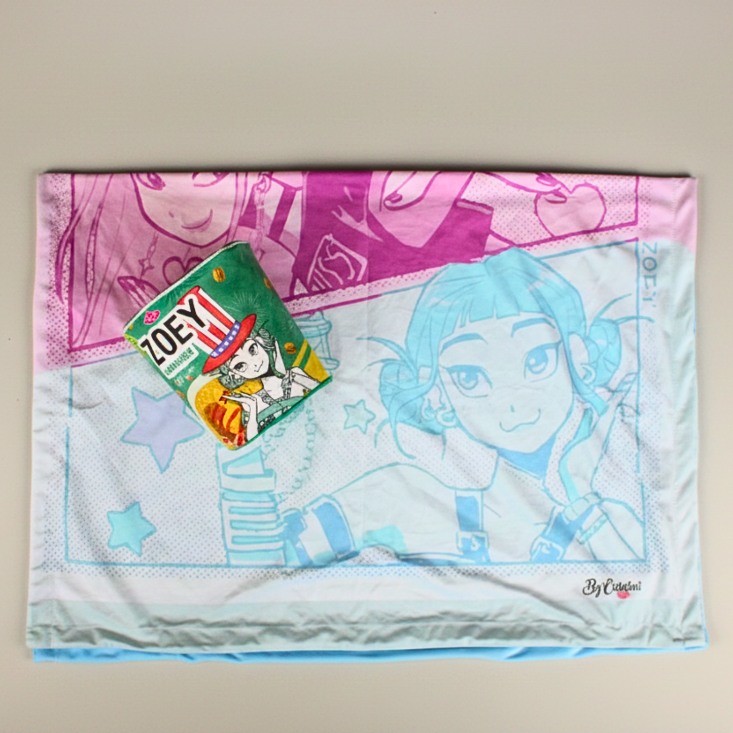 Cobija Guerreras Kpop + Empaque tipo Ramen