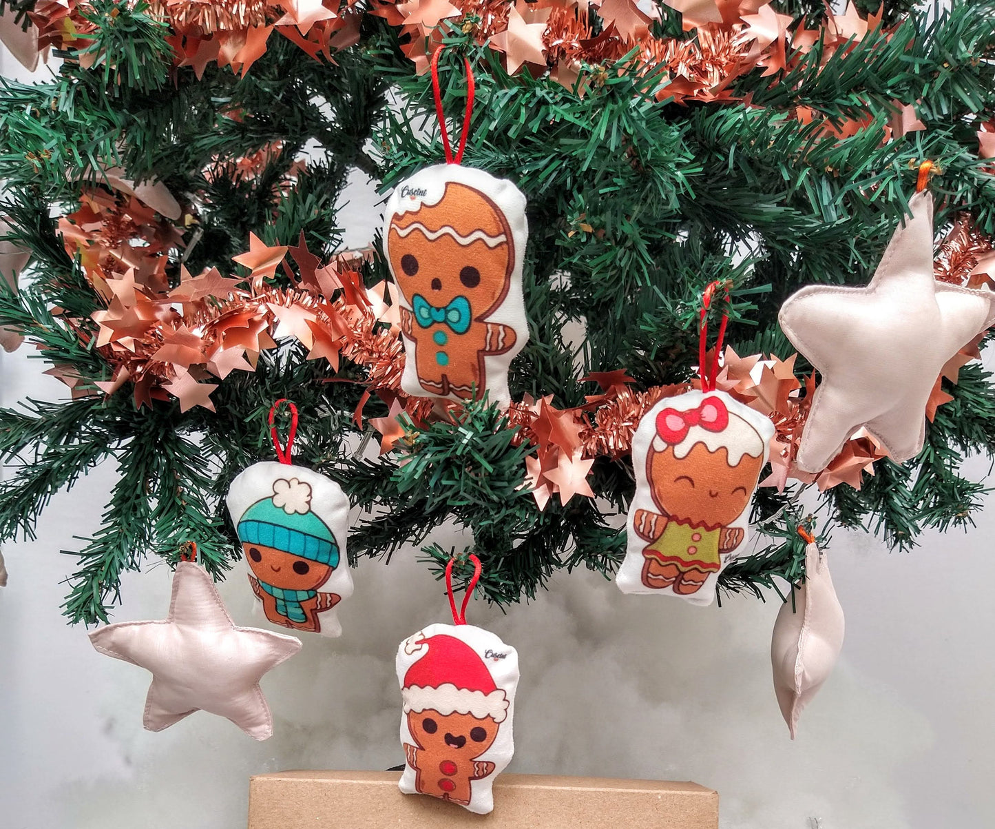 Adornos navideños para arbol o puerta