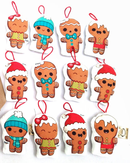 Adornos navideños para arbol o puerta