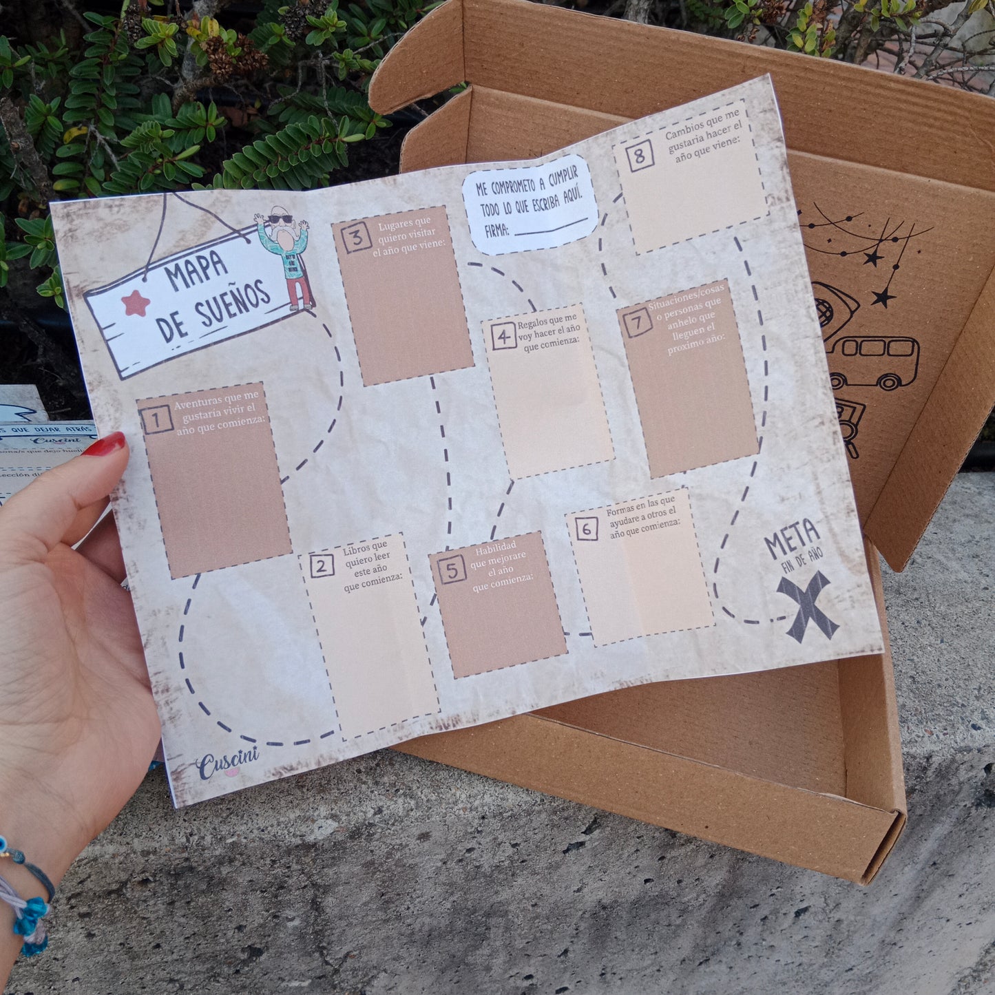 Kit año viejo y año nuevo miniatura