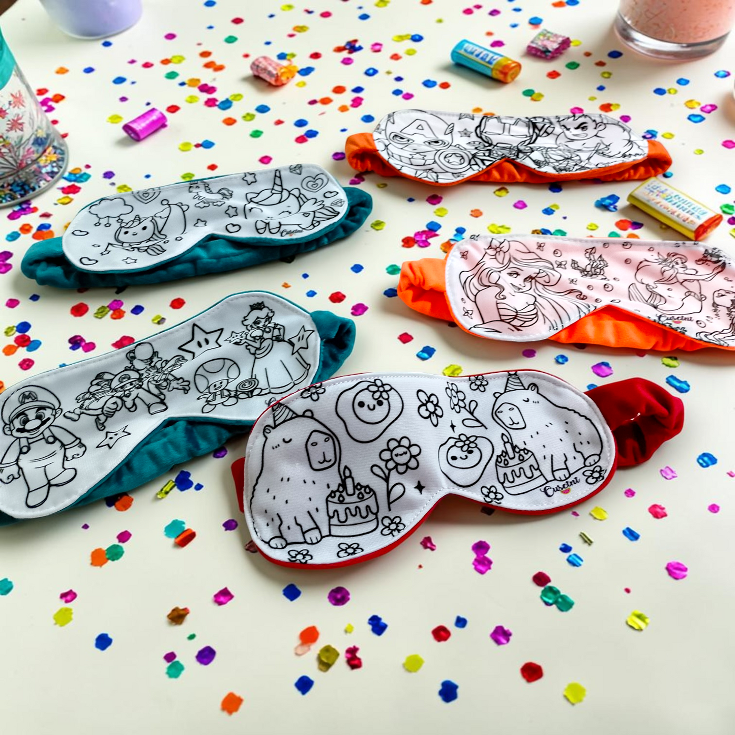 Tapaojos o antifaces para fiesta