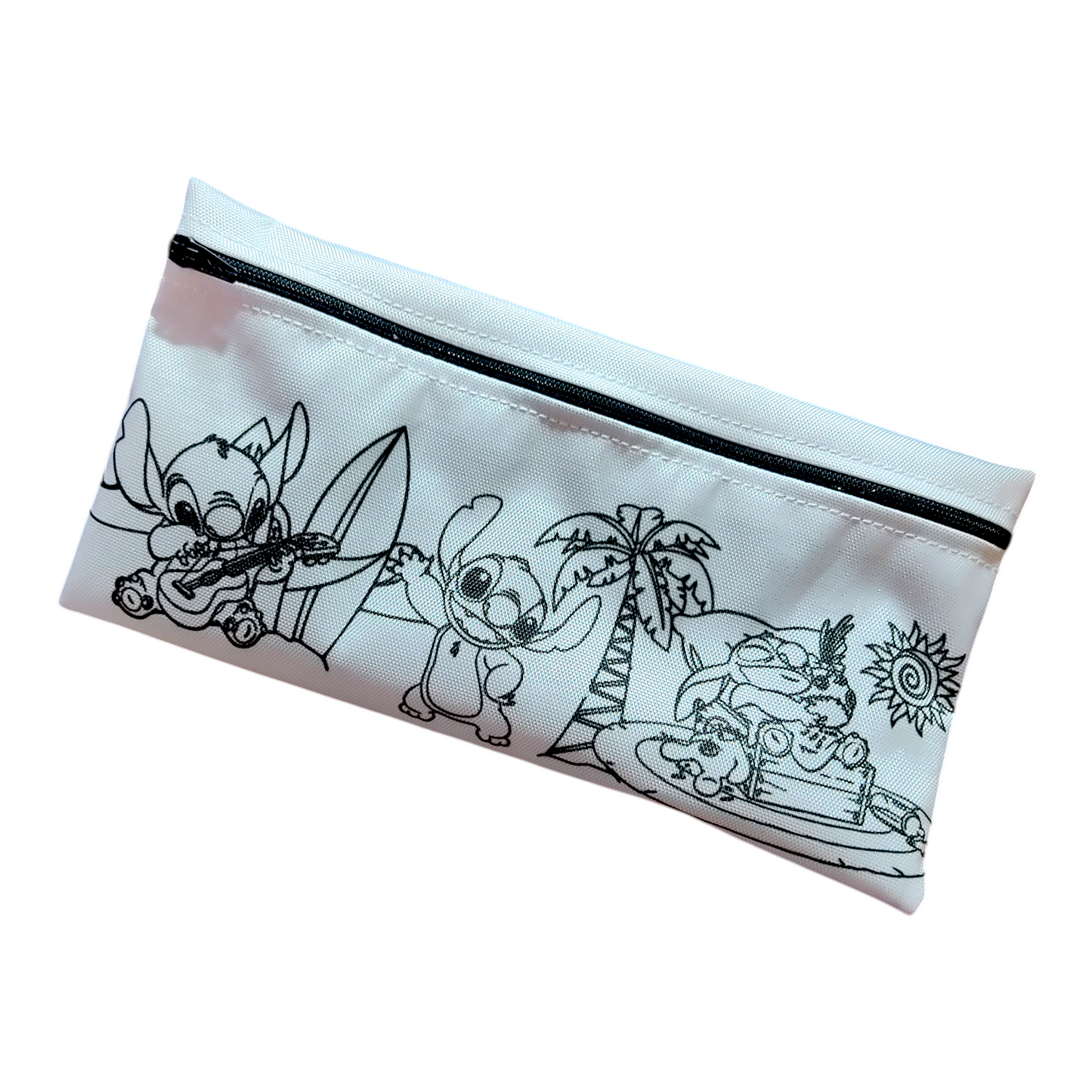 1 Cartuchera para pintar con 12 plumones