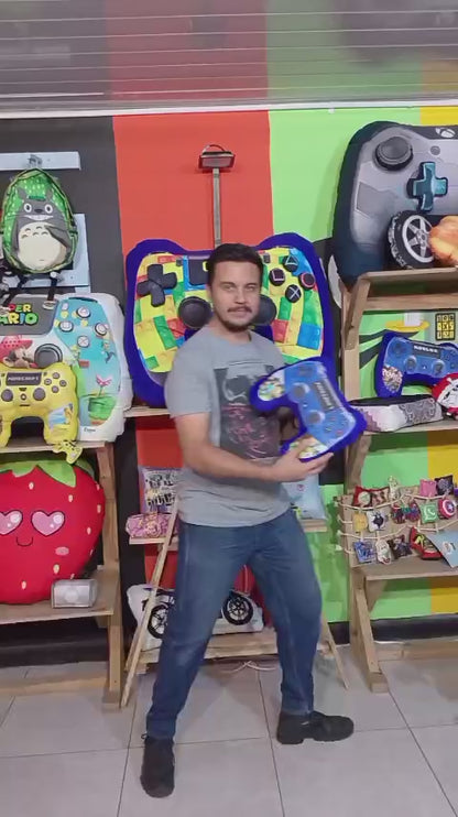 Cojin Forma Control Video juegos play 5 Rick and Morty